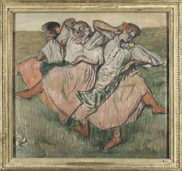 Tre ryska dansare